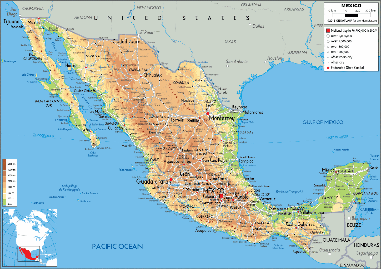 Các tuyến bay từ Mexico về Việt Nam