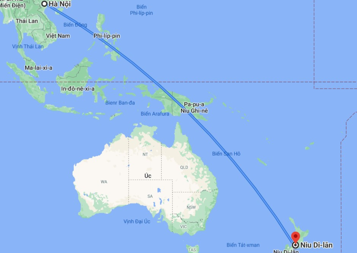 Giá vé máy bay tết 2025 New Zealand về Việt Nam